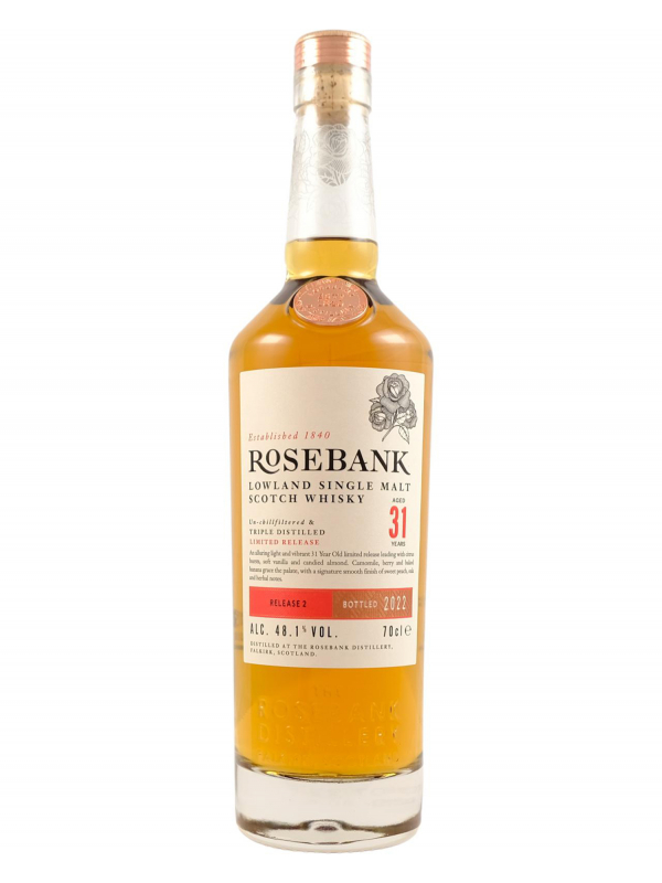 ROSEBANK 31年 シングルモルトウイスキー Rosebank 31 ans - Release 2