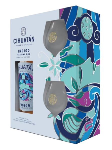Coffret Cihuatan Indigo 8 ans + 2 verres- PRO